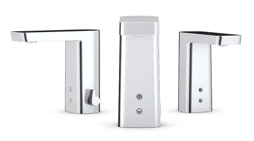 Oras Stela touchless bathroom faucets are safe and hygienic to use.