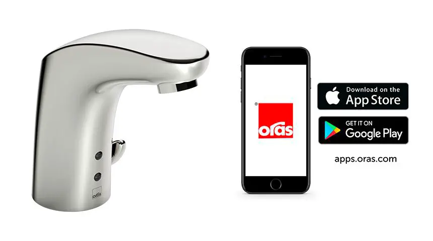 Use the Oras App to control and customize your faucets, 